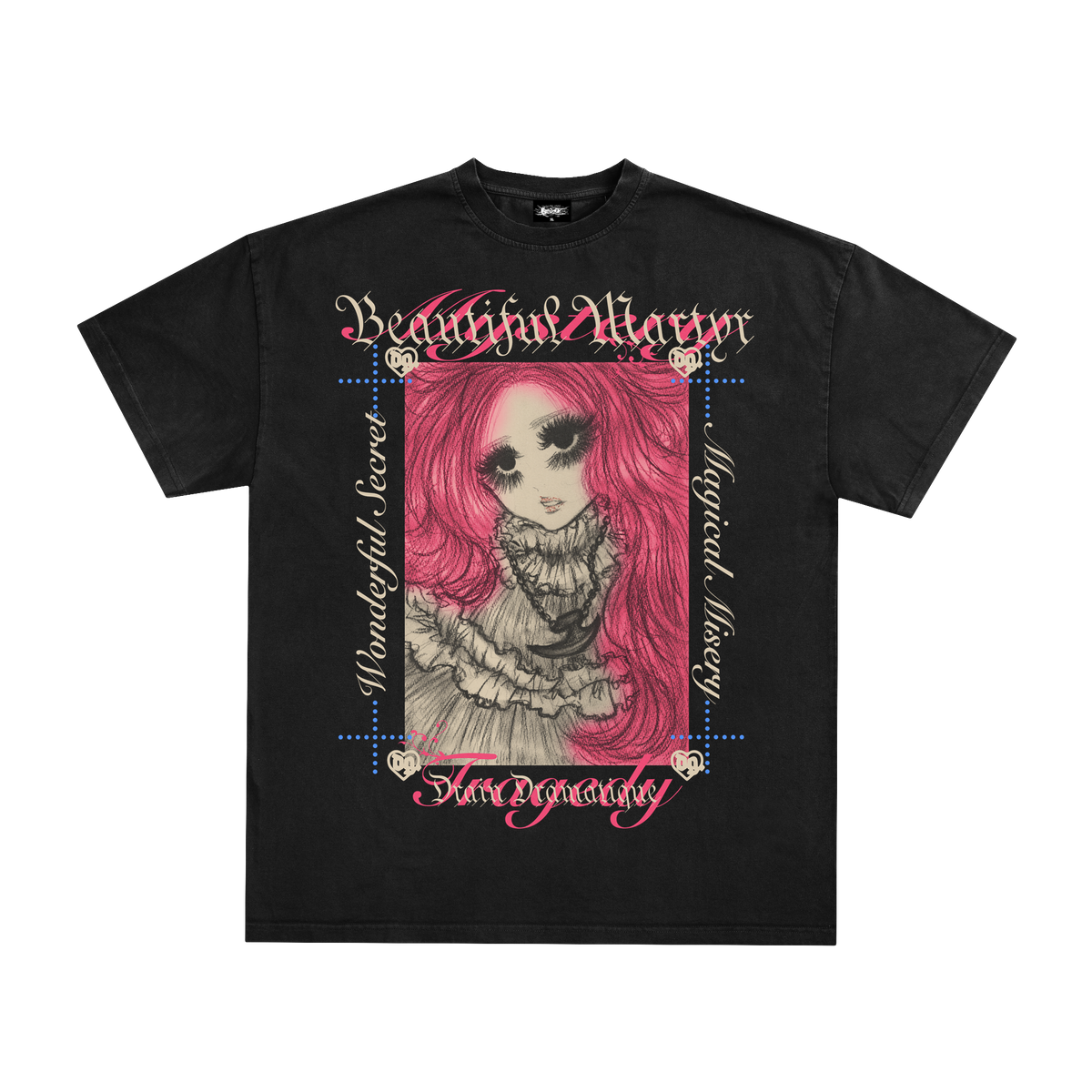 BEAUTIFUL MARTYR BLACK TEE (FEMALE)