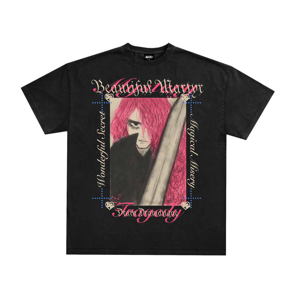 BEAUTIFUL MARTYR BLACK TEE (MALE)